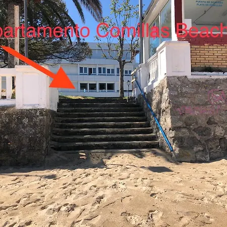 Apartamento Comillas Beach דירה